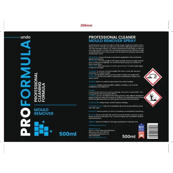 Proformula Mould Remover Gel Spray