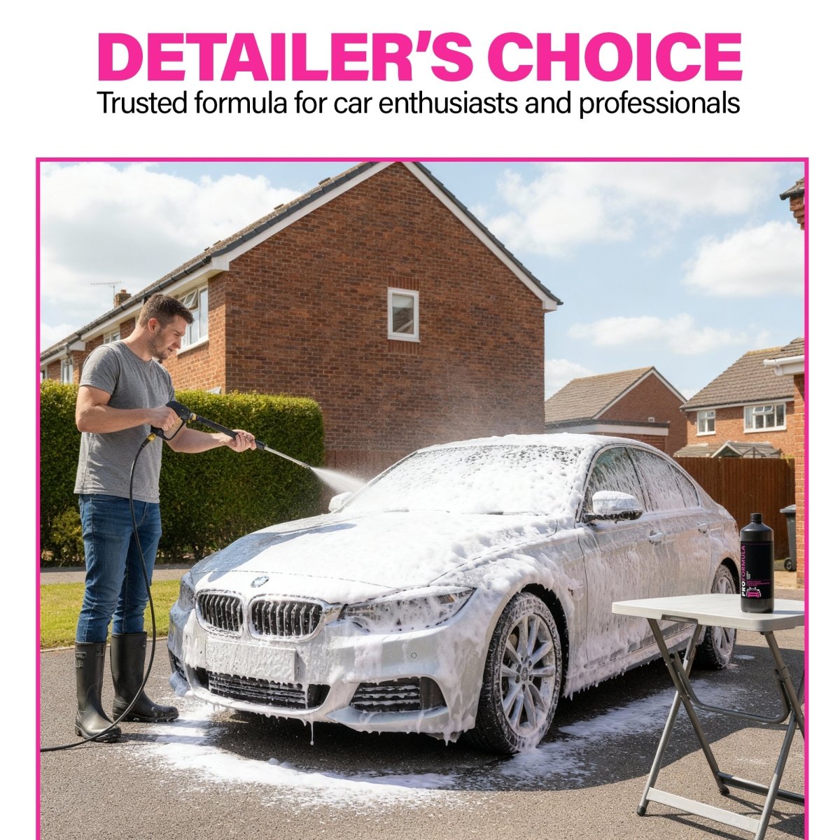 Proformula Snow Foam Car Cleaner – Bubble Gum Scent