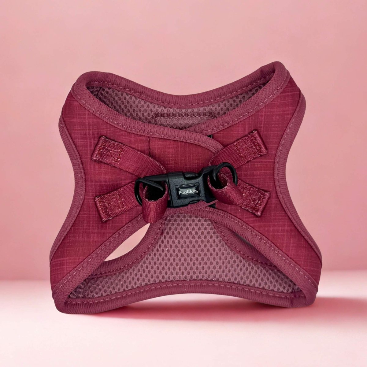 PupClub Puppy Step-In Harness – Berry Red