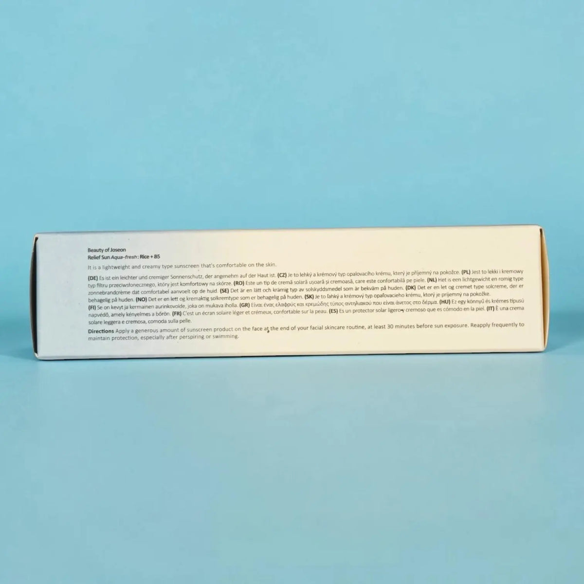 Beauty Of Joseon Relief Sun Aqua-fresh Rice + B5 SPF50+ PA++++ 50ml