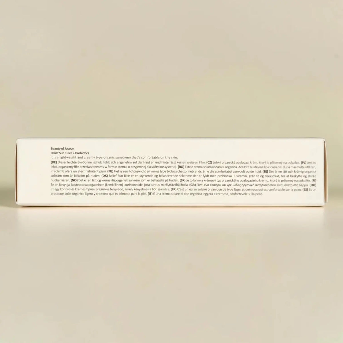Beauty of Joseon - Relief Sun: Rice + Probiotics SPF50+ PA++++ 50ml