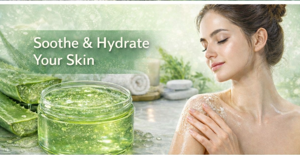 Aloe Vera Gel – Face, Body & Hair – 300g