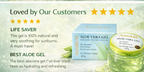 Aloe Vera Gel – Face, Body & Hair – 300g