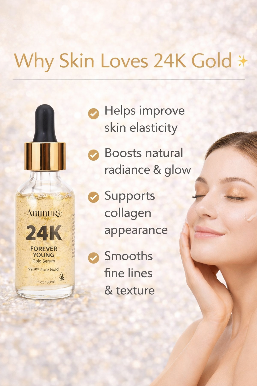 Ammuri 24K Gold Face Serum – product image 4