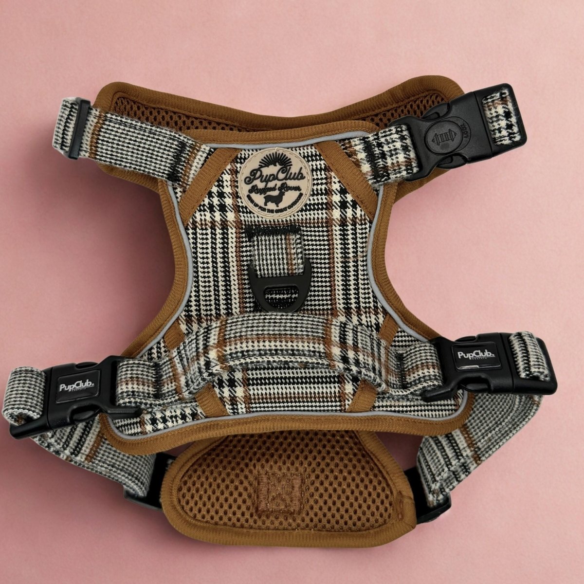 Rugged Rover™ No-Pull Dog Harness – Foxbury Plaid