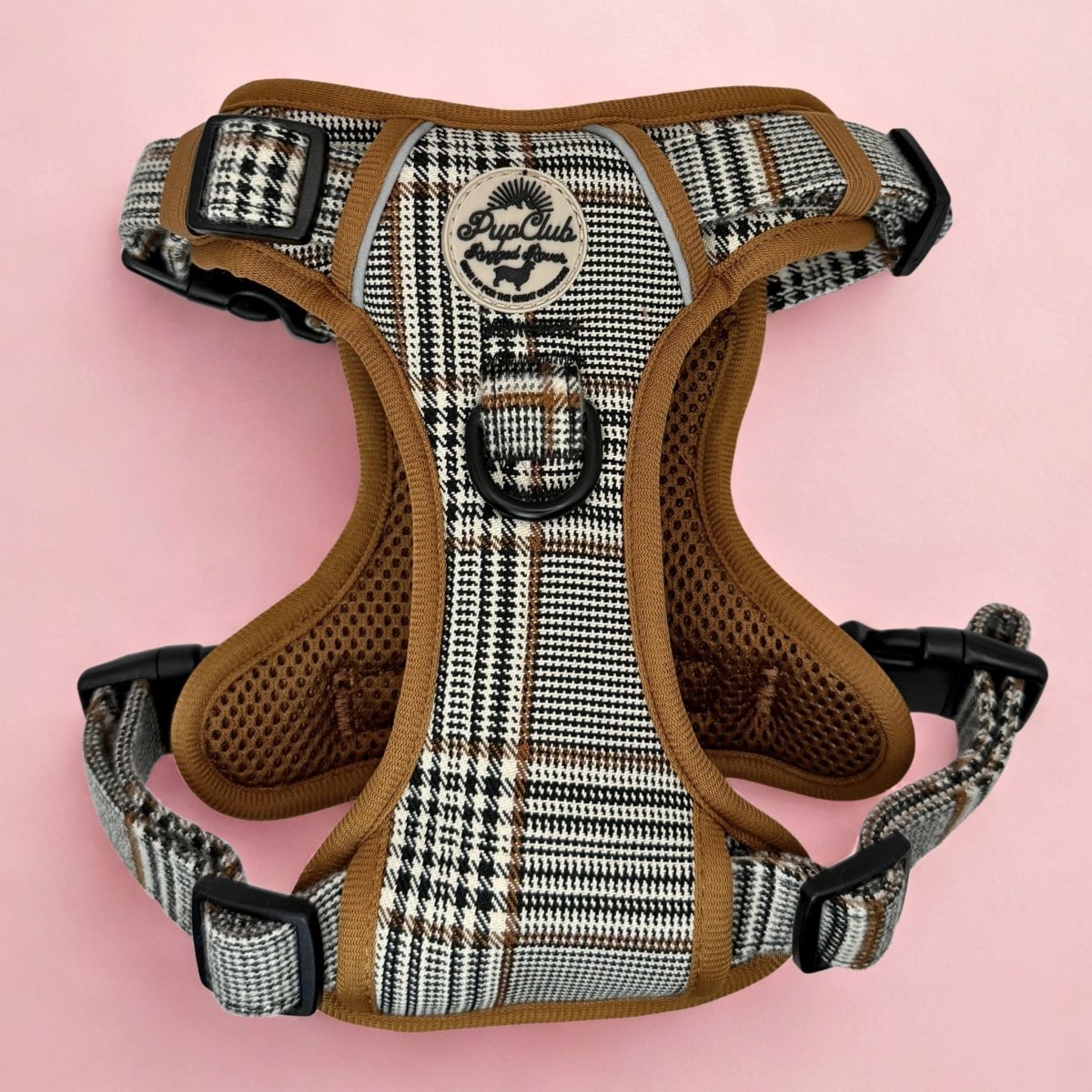 Rugged Rover™ No-Pull Dog Harness – Foxbury Plaid