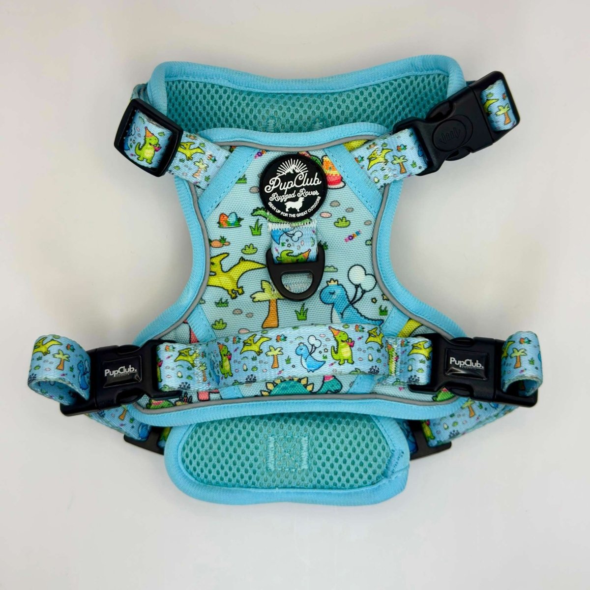 Rugged Rover™ No-Pull Dog Harness – Jurassic Party