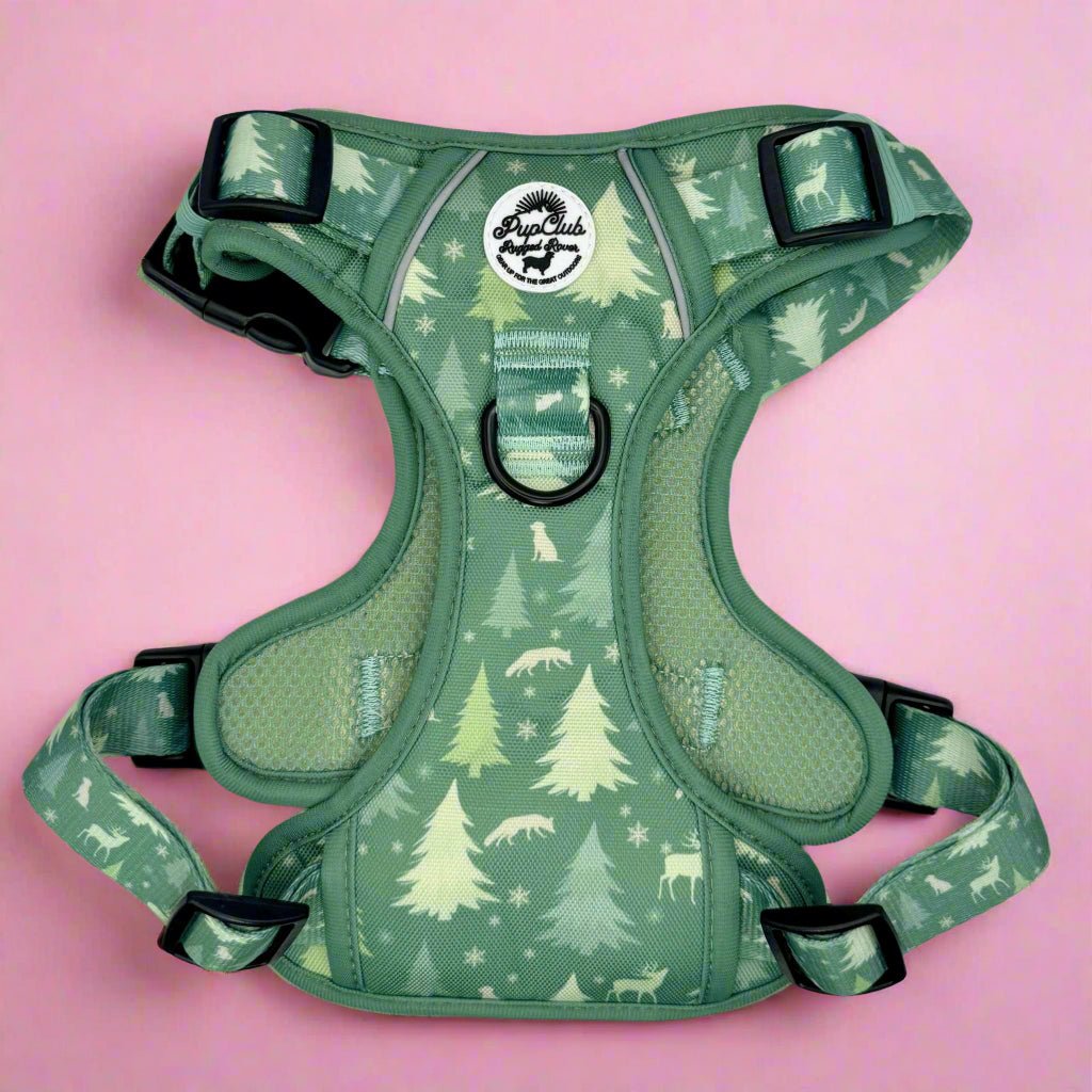 PupClub Rugged Rover Dog Harness – Evergreen Trails