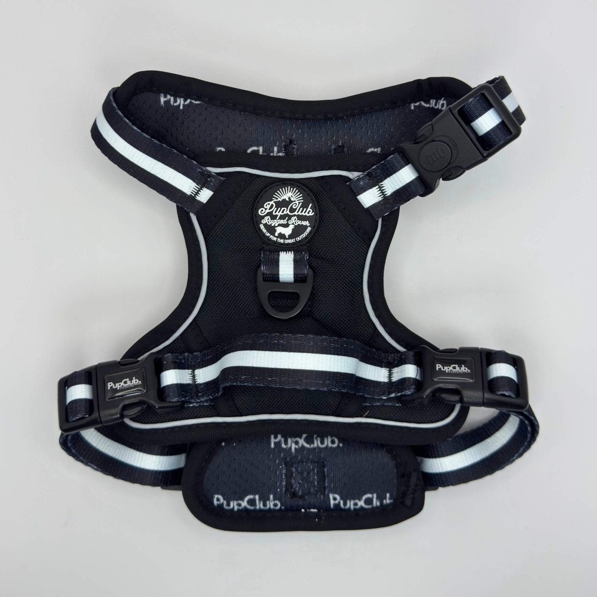 Rugged Rover™ No-Pull Dog Harness – Midnight Black
