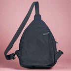 PupClub Dog Walking Sling Backpack – Black