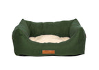 THE RICHMOND | LUXURY GREEN BOLSTER DOG BED