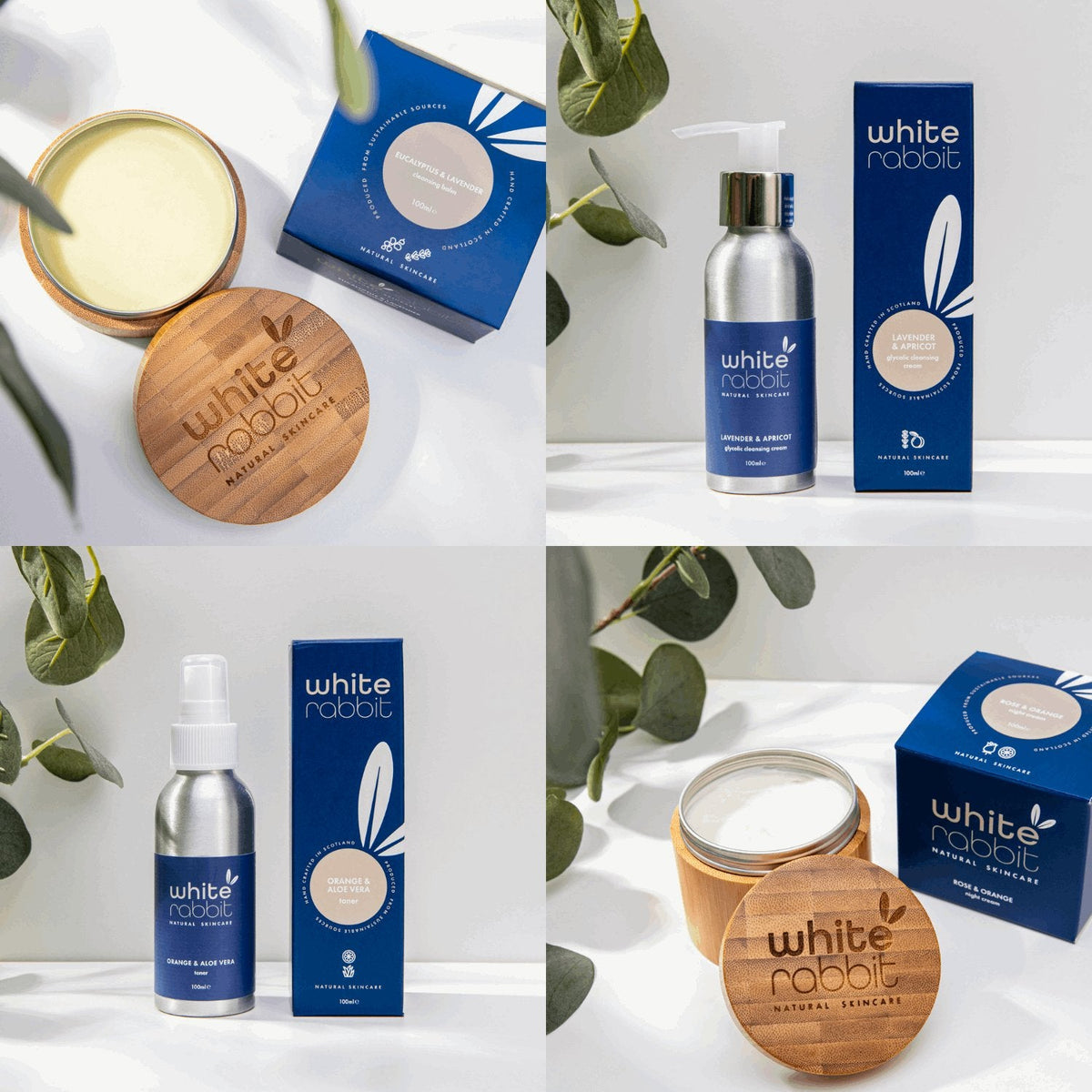 The White Rabbit Skincare Daily Routine Kit
