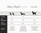 THE LINCOLN | LUXURY TWEED CALMING DONUT DOG BED