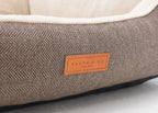 Ralph & Co Lincoln Tweed Bolster Dog Bed