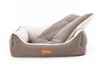 Ralph & Co Lincoln Tweed Bolster Dog Bed
