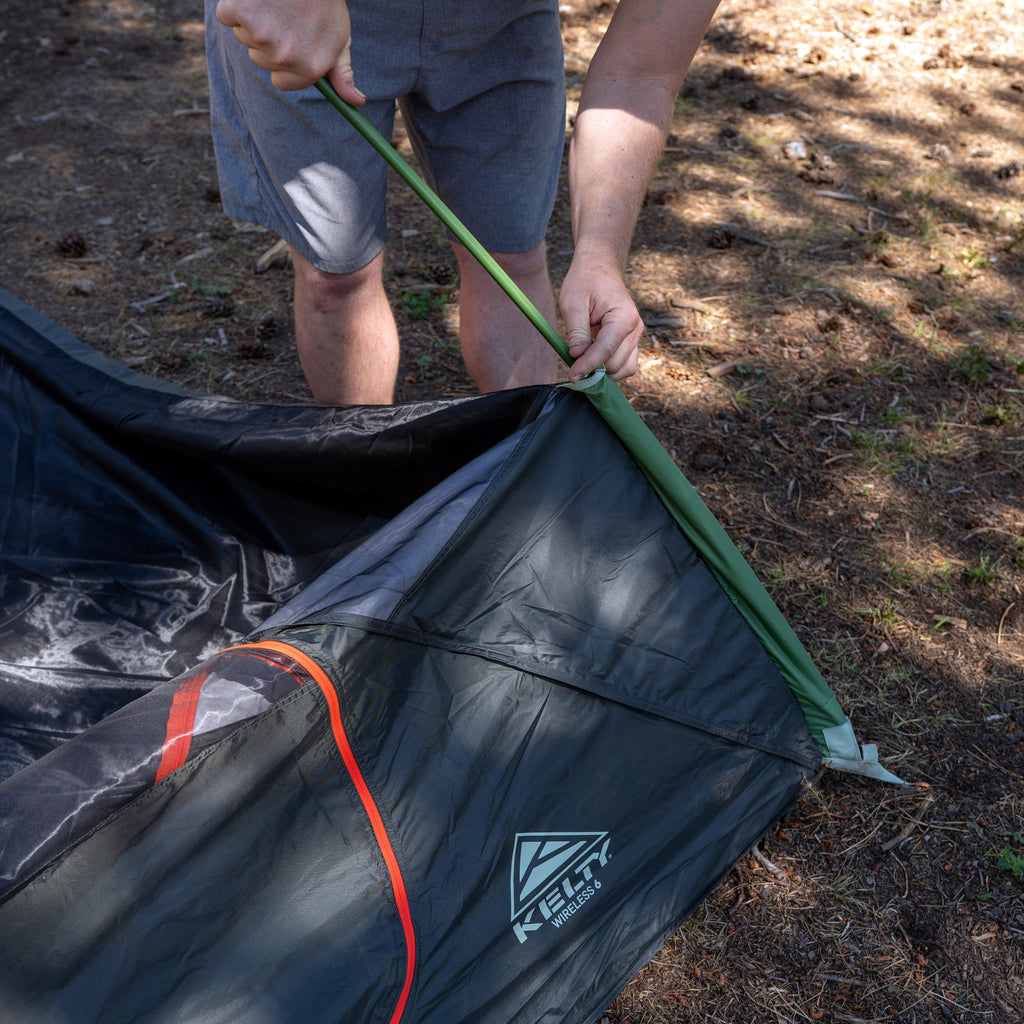 Kelty Wireless 6 Person Tent - Dill/Black Forest