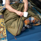 Kelty Wayback 20°F (-7°C) Synthetic Sleeping Bag - One Size - Burnt Olive
