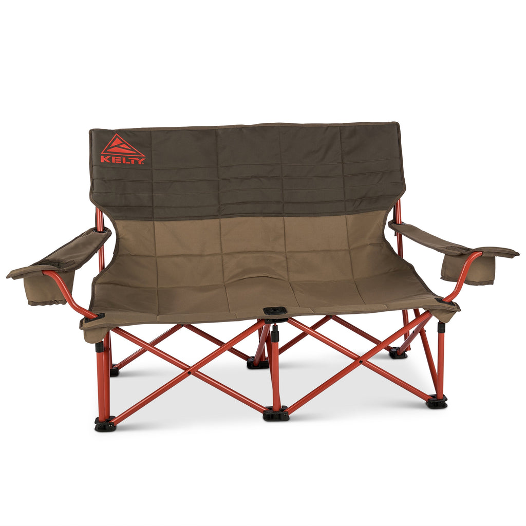 Kelty Low Loveseat Double Camping Chair – Bungee Cord / Beluga