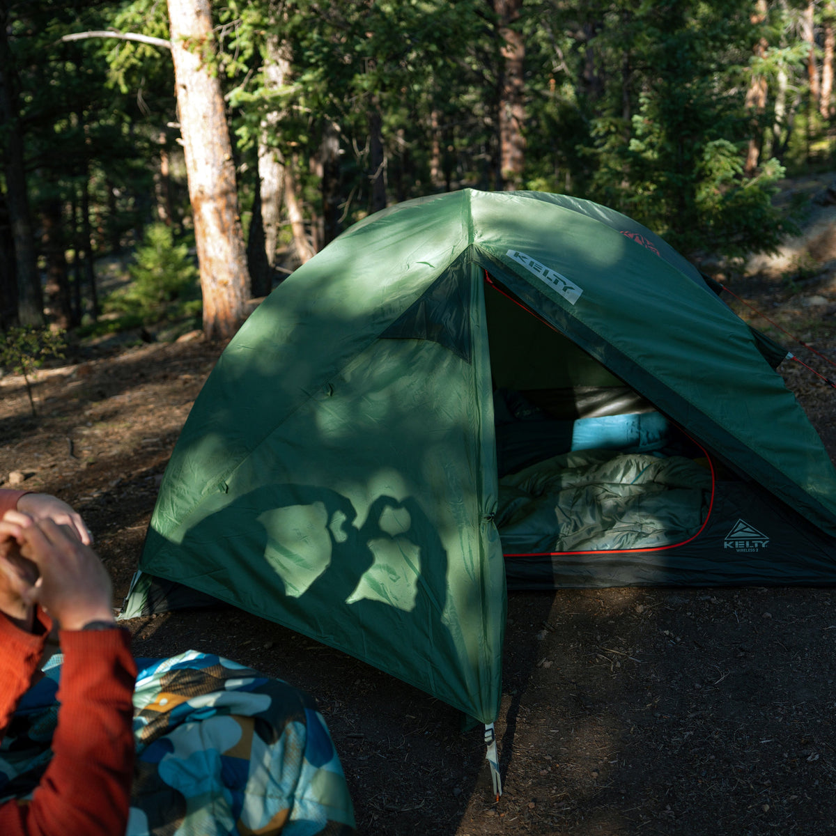 Kelty Wireless 2 Person Tent - Dill/Black Forest