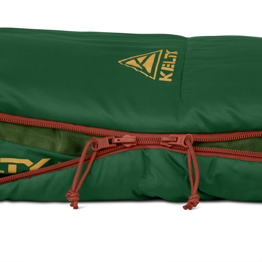 Kelty Solstice 40°F (4°C) Synthetic Sleeping Bag - One Size - Black Forest