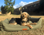 THE HENLEY | LUXURY ORTHOPAEDIC WATERPROOF BOLSTER DOG BED