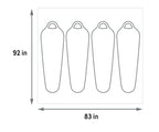 Kelty Wireless 4 Person Tent Footprint