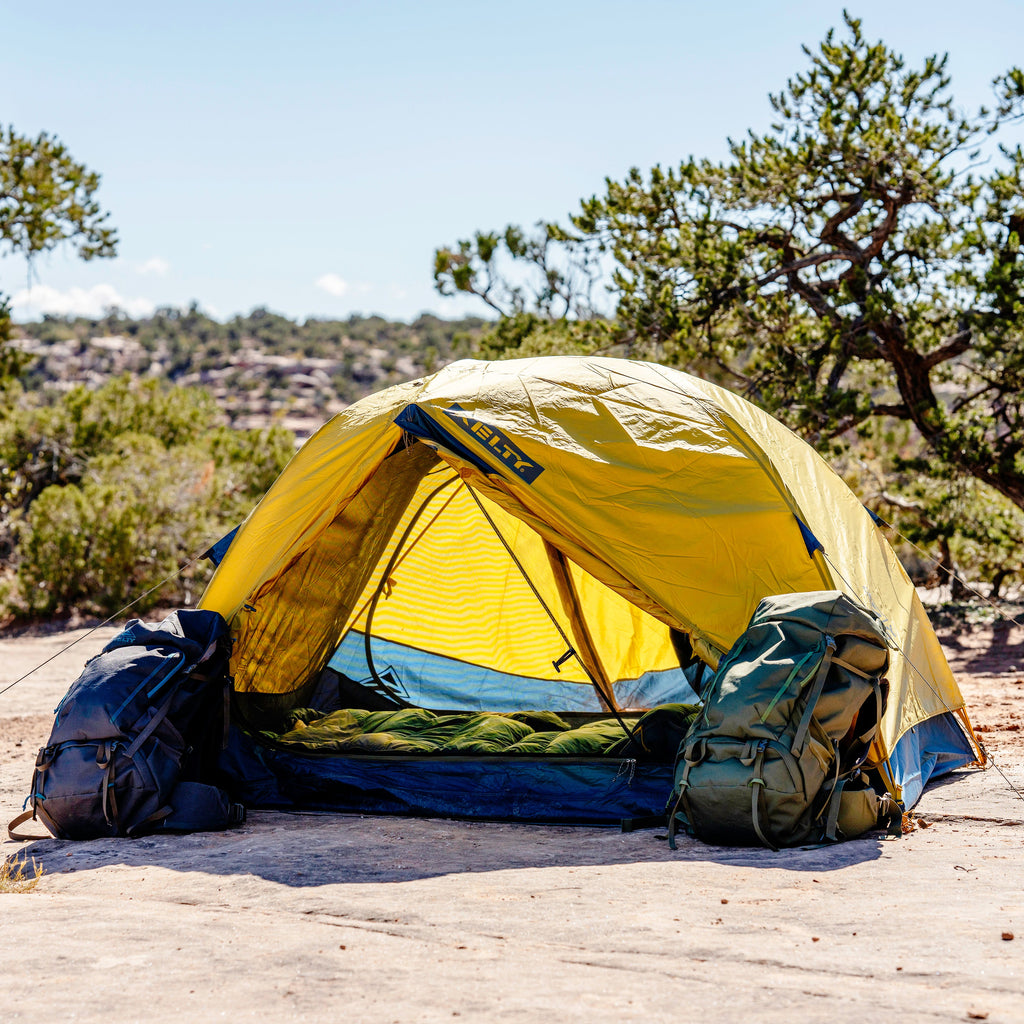 Kelty Far Out 3 Person Tent with Footprint - Olive Oil/Deep Teal