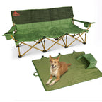 Kelty Lowdown Three-Seater Camping Couch — Dill / Duffle